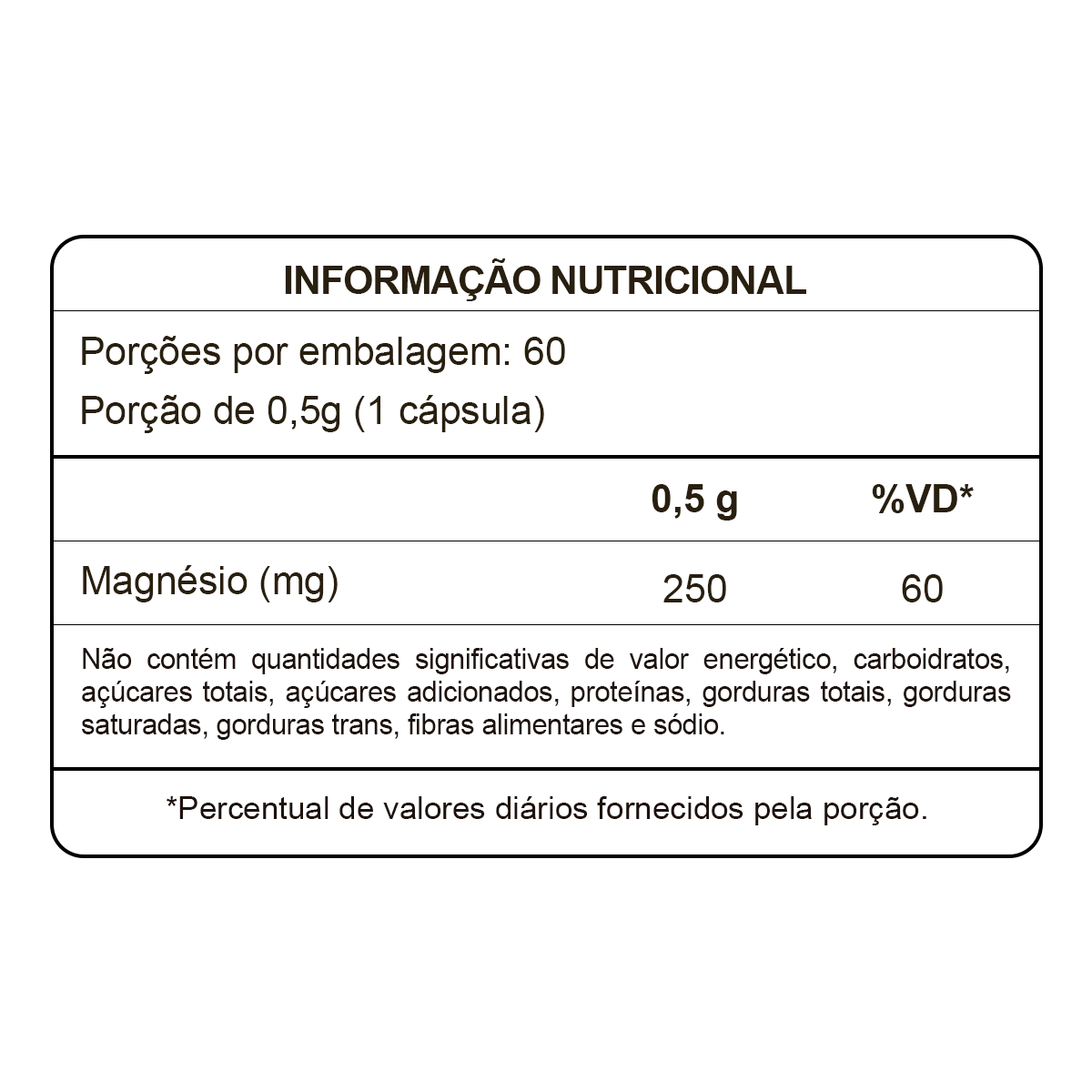 Triplo Magnésio - Life is Good (60 cápsulas)