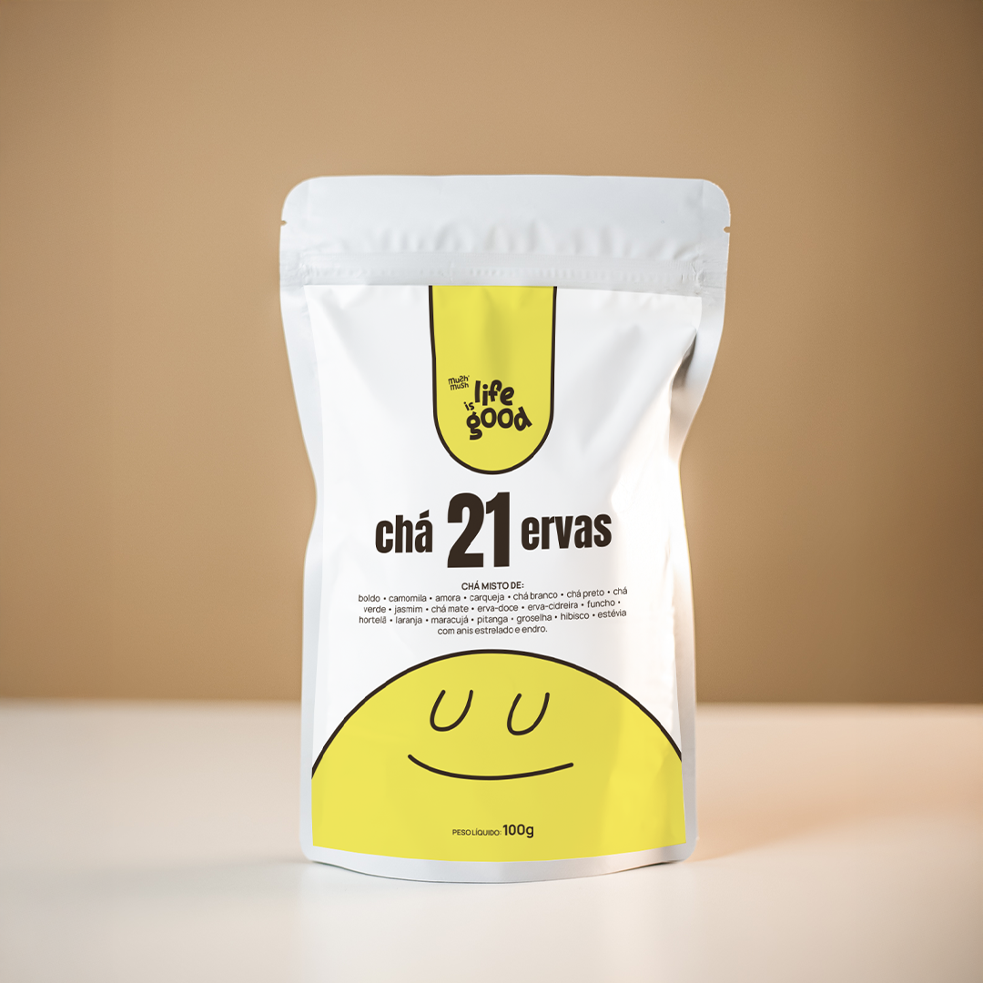 Chá 21 Ervas 100g - Life is Good