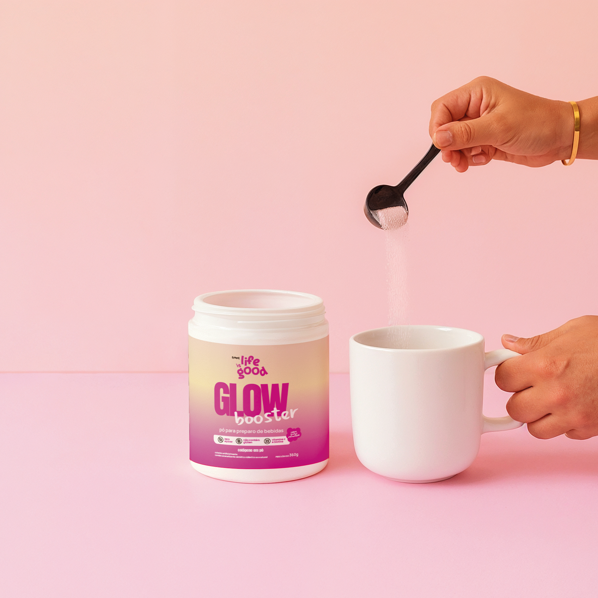 Colágeno em Pó 360g - Glow Booster