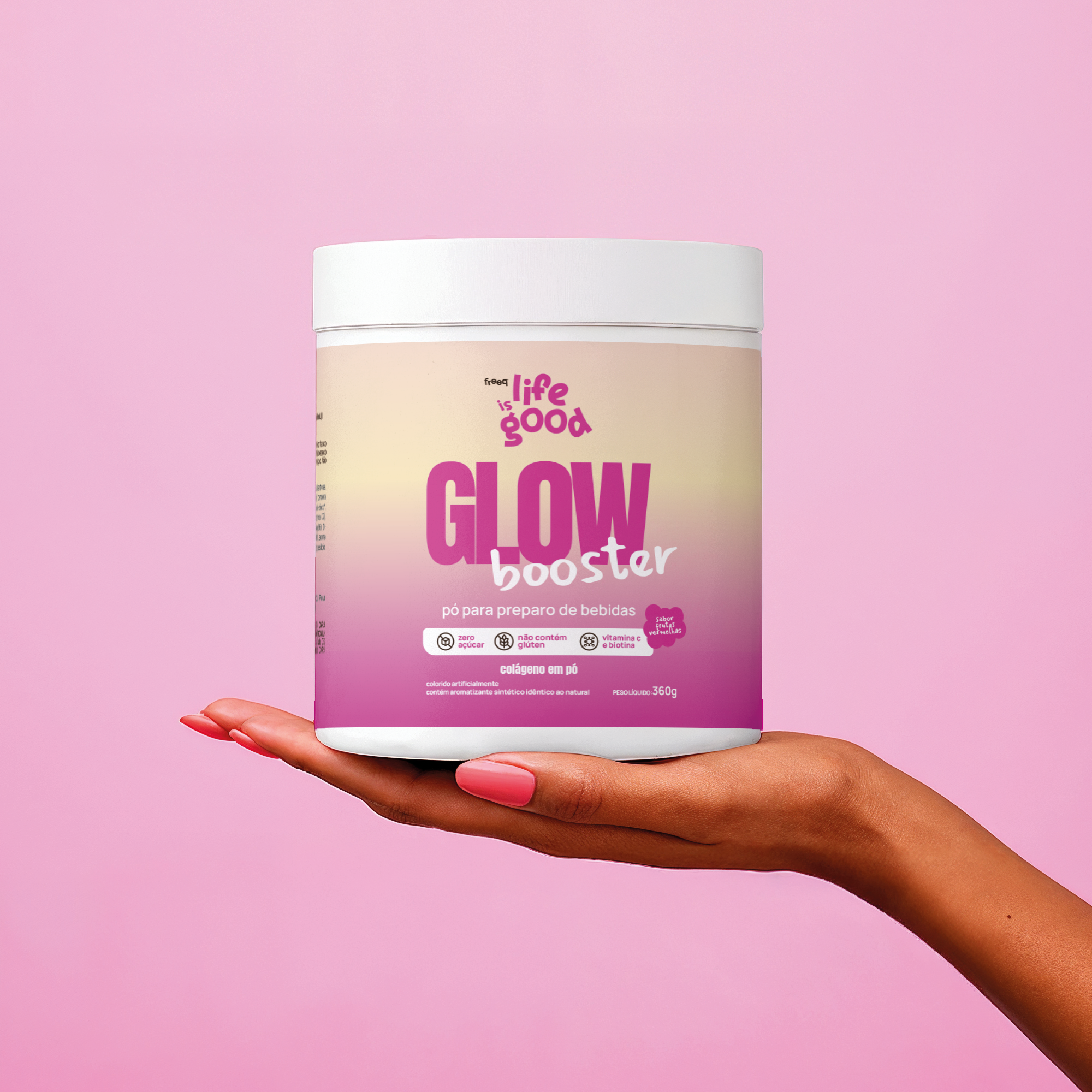 Colágeno em Pó 360g - Glow Booster