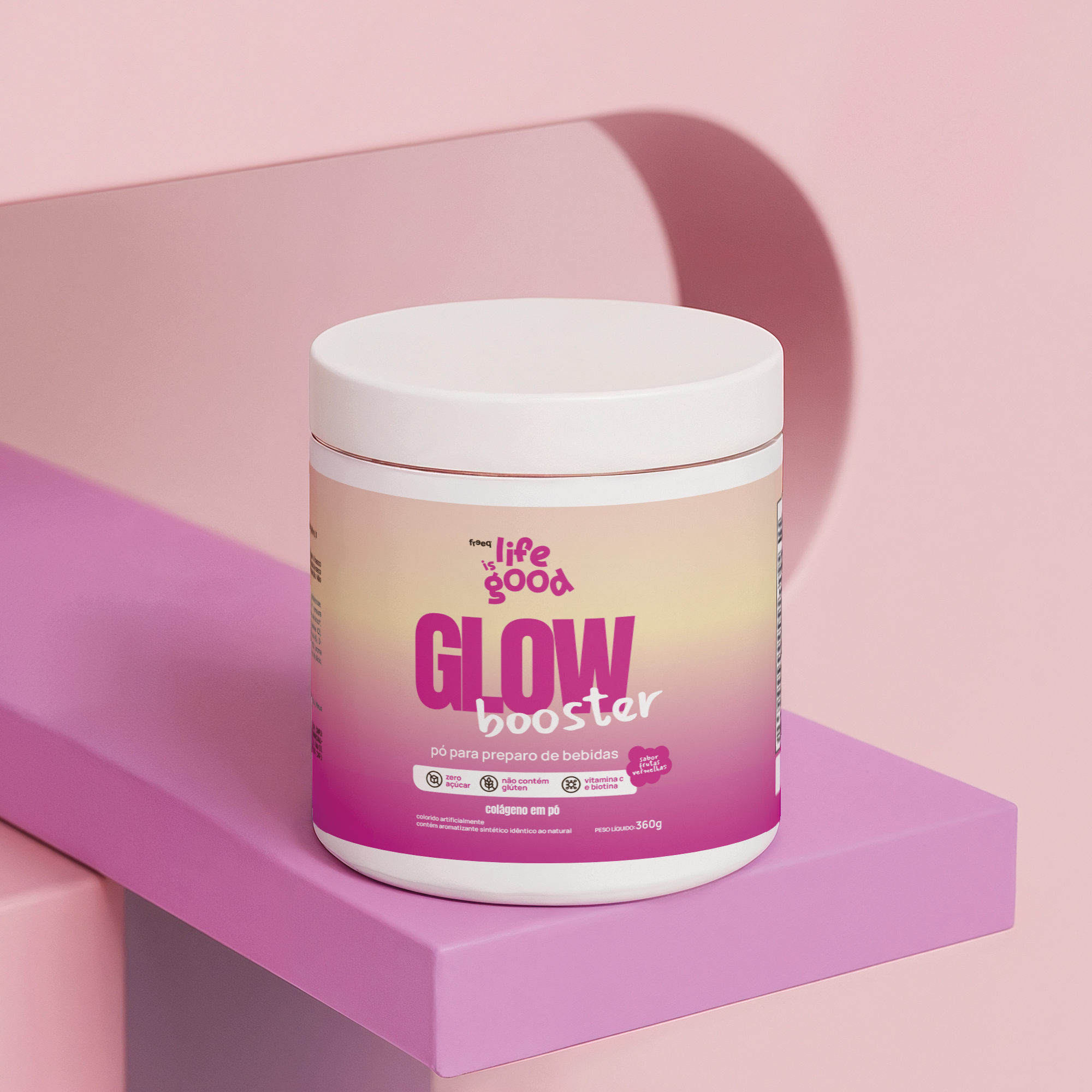 Colágeno em Pó 360g - Glow Booster