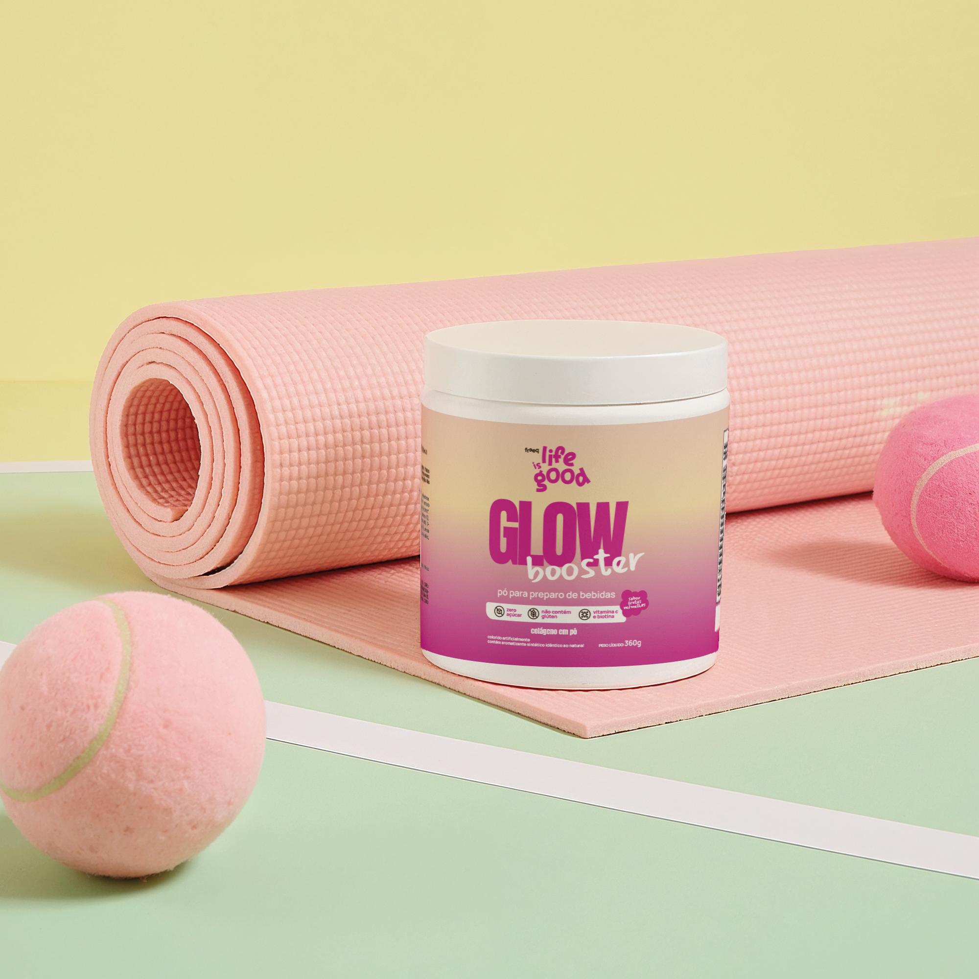 Colágeno em Pó 360g - Glow Booster