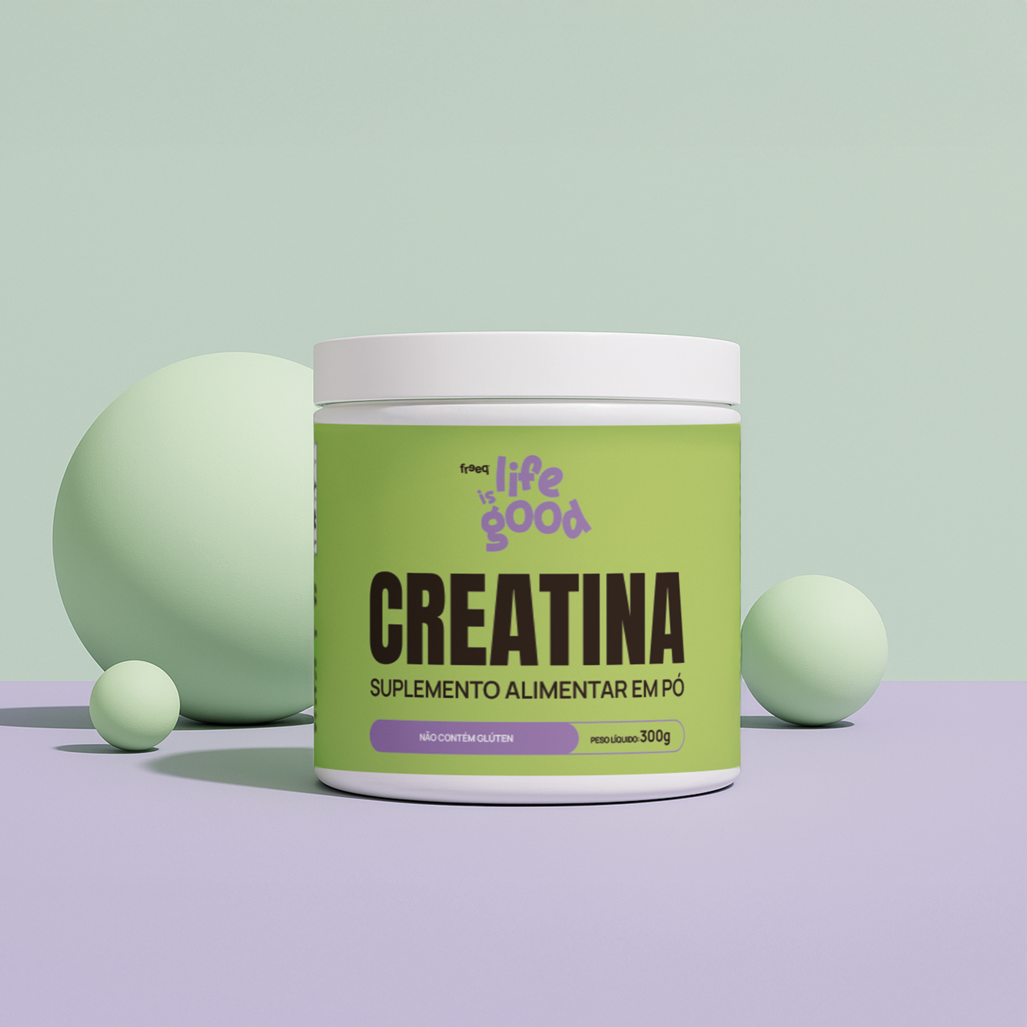 Creatina em Pó 300g - Life is Good