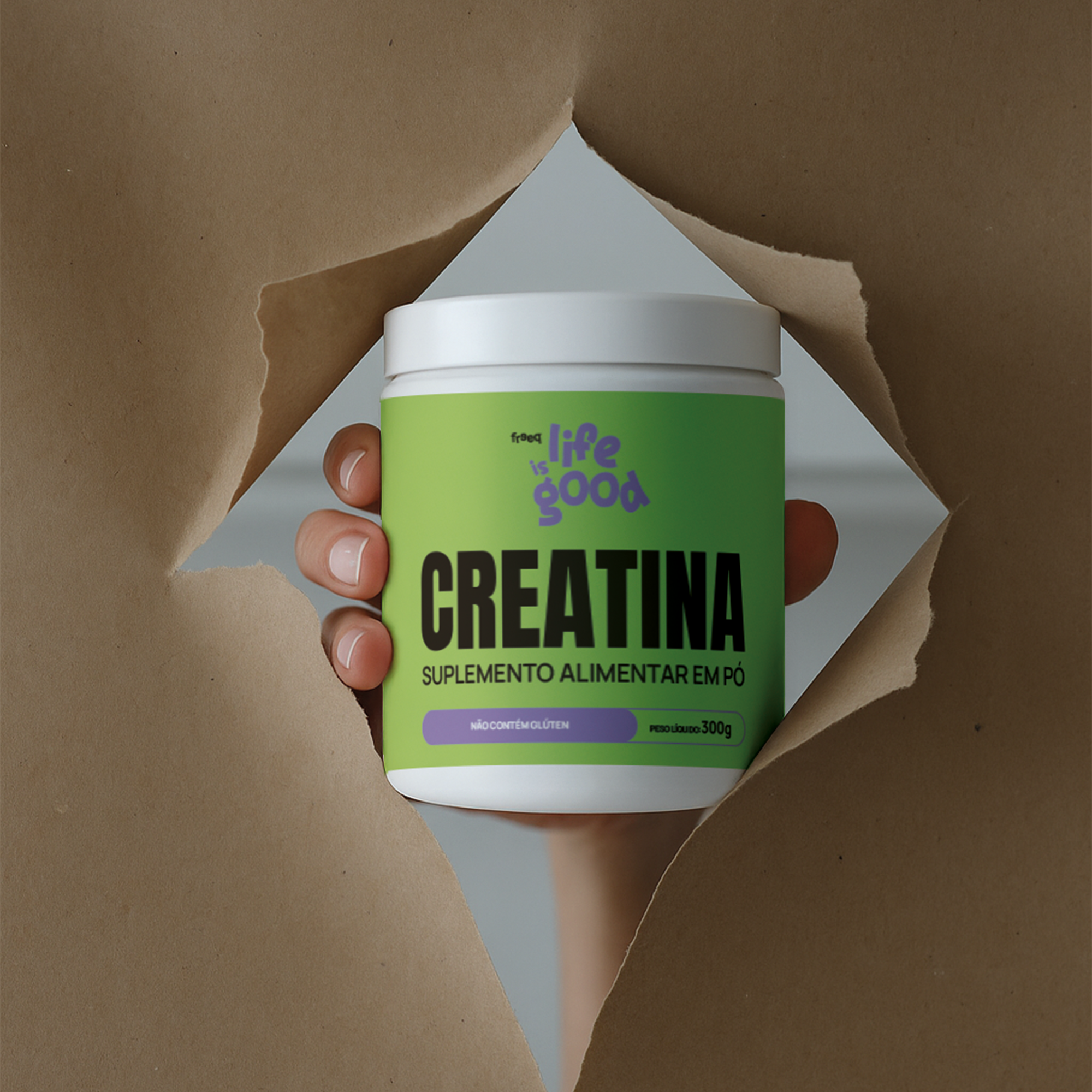 Creatina em Pó 300g - Life is Good