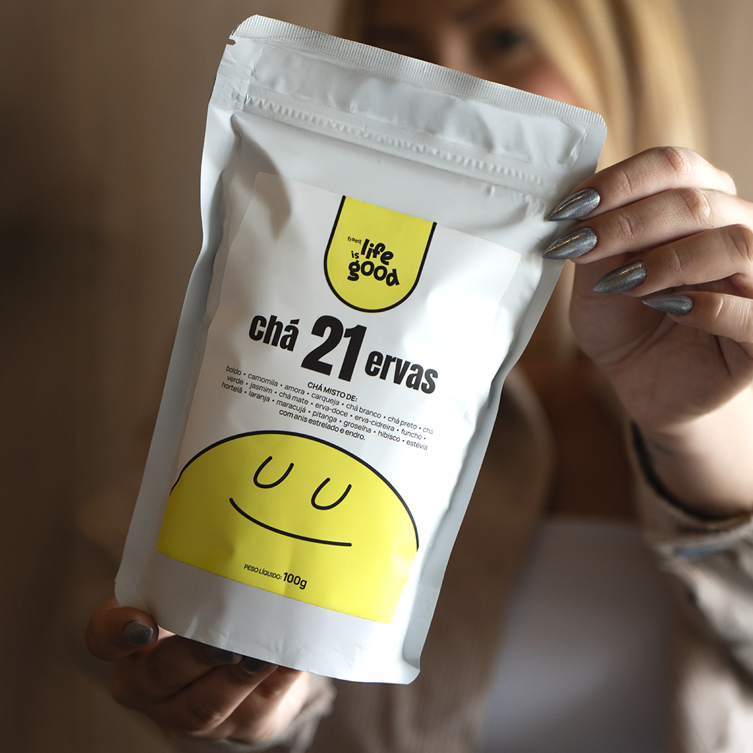 Chá 21 Ervas 100g - Life is Good