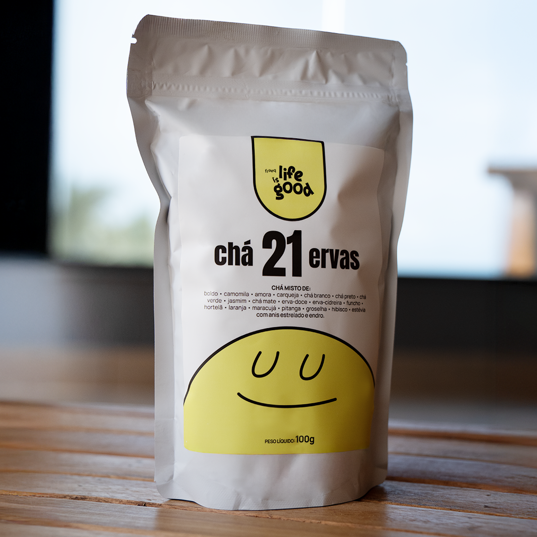 Chá 21 Ervas 100g - Life is Good