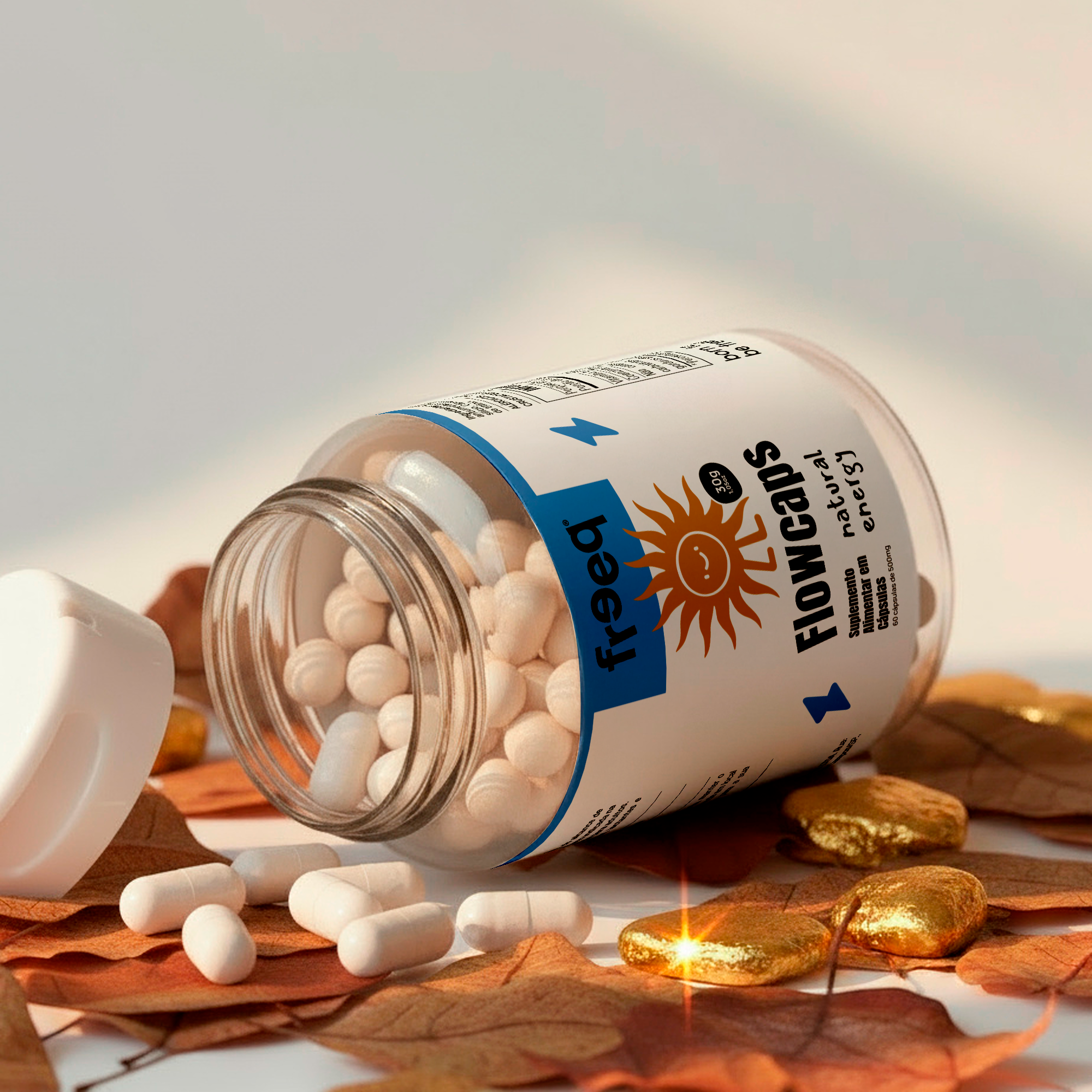 Flowcaps® Natural Energy (30 cápsulas)