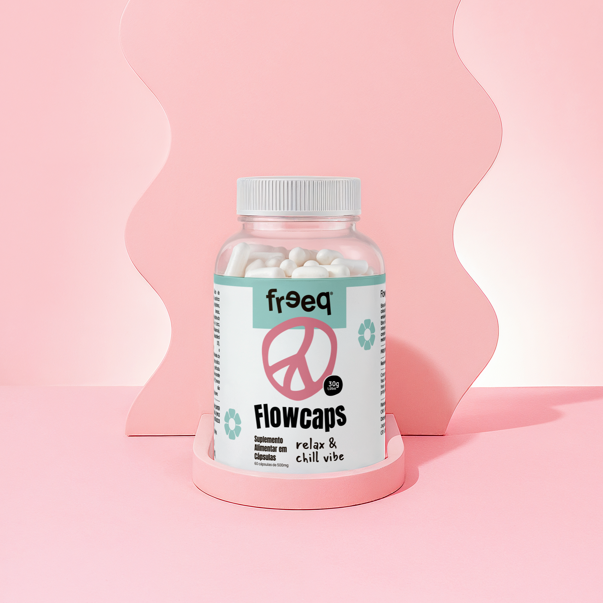 Flowcaps® Relax & Chill Vibe (60 cápsulas)