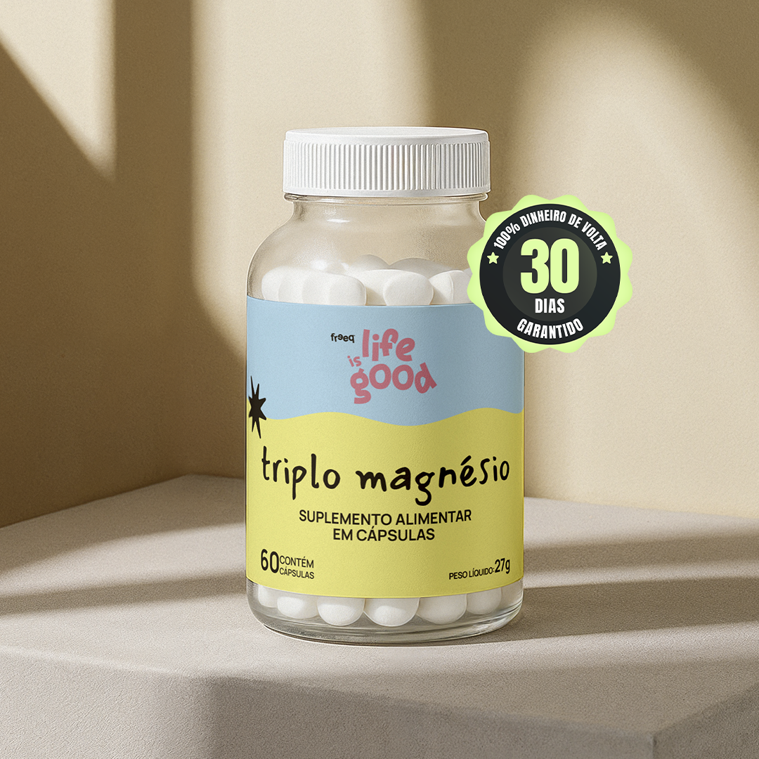 Triplo Magnésio - Life is Good (60 cápsulas)