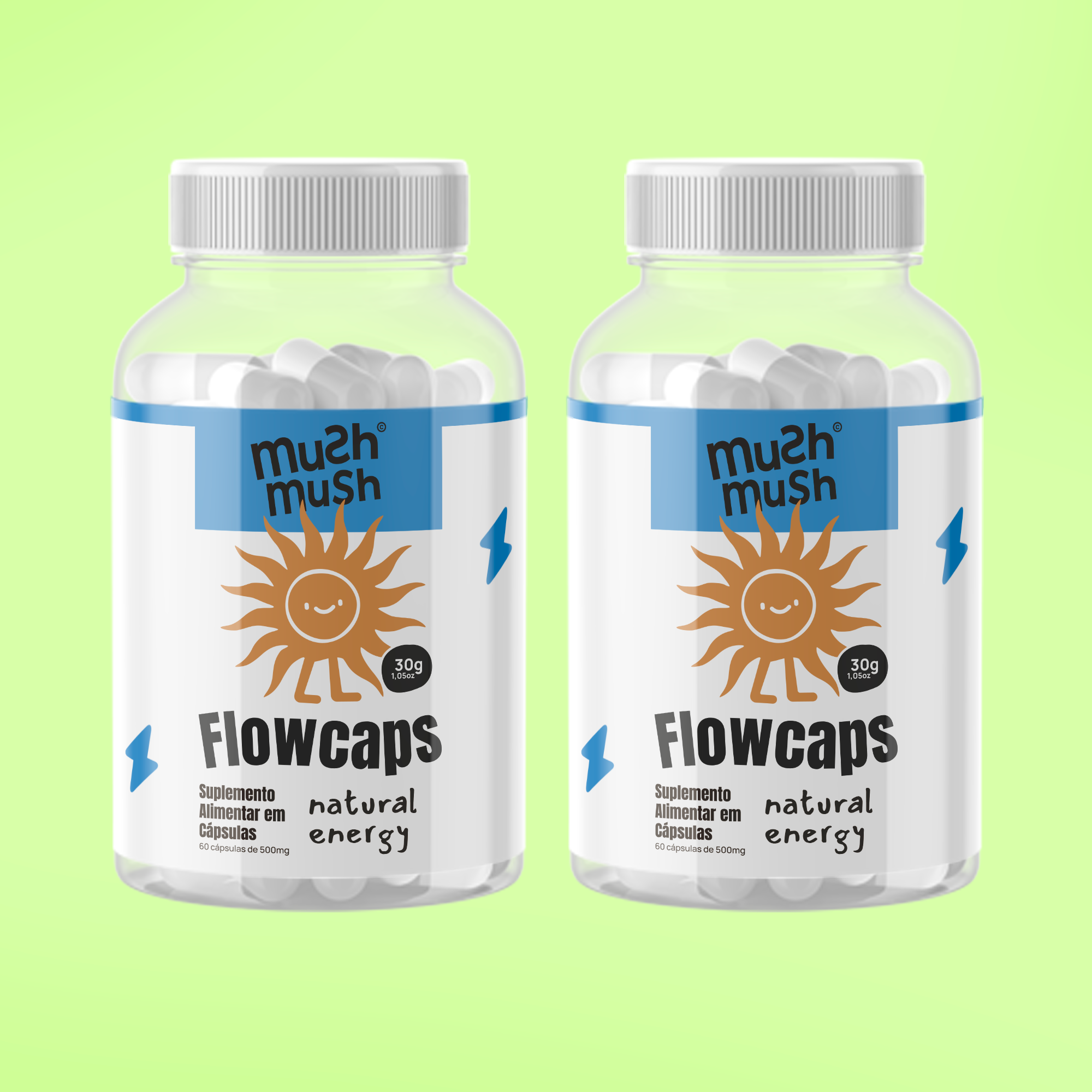 Flowcaps® Natural Energy (30 cápsulas)
