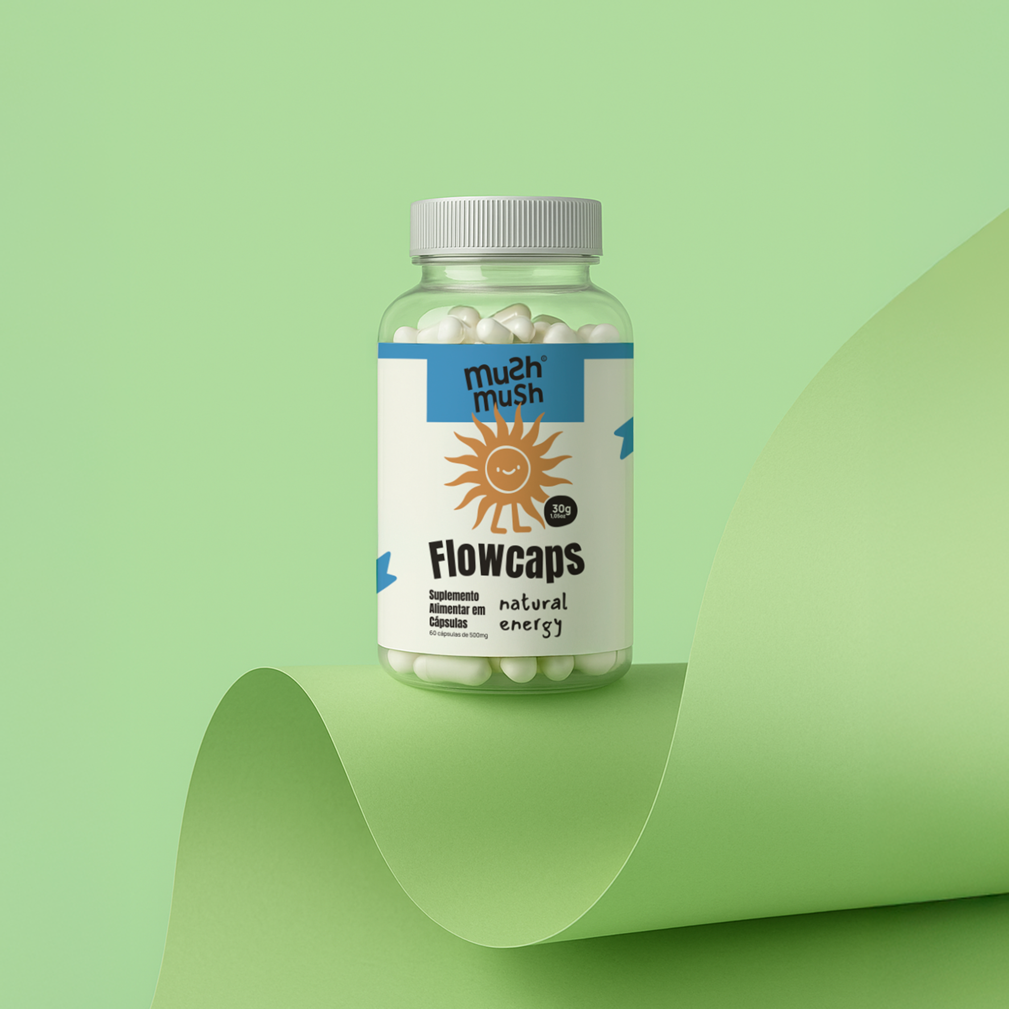 Flowcaps® Natural Energy (30 cápsulas)