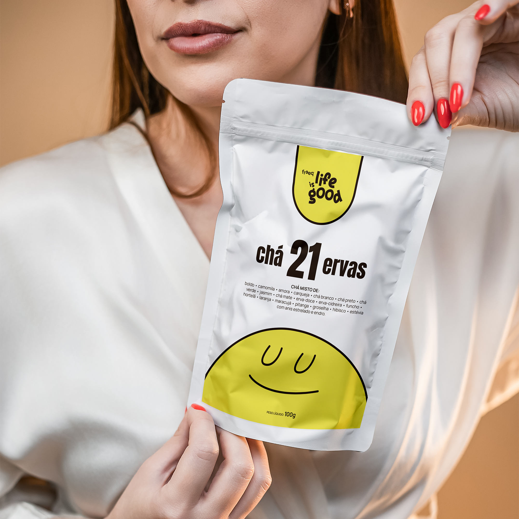 Chá 21 Ervas 100g - Life is Good