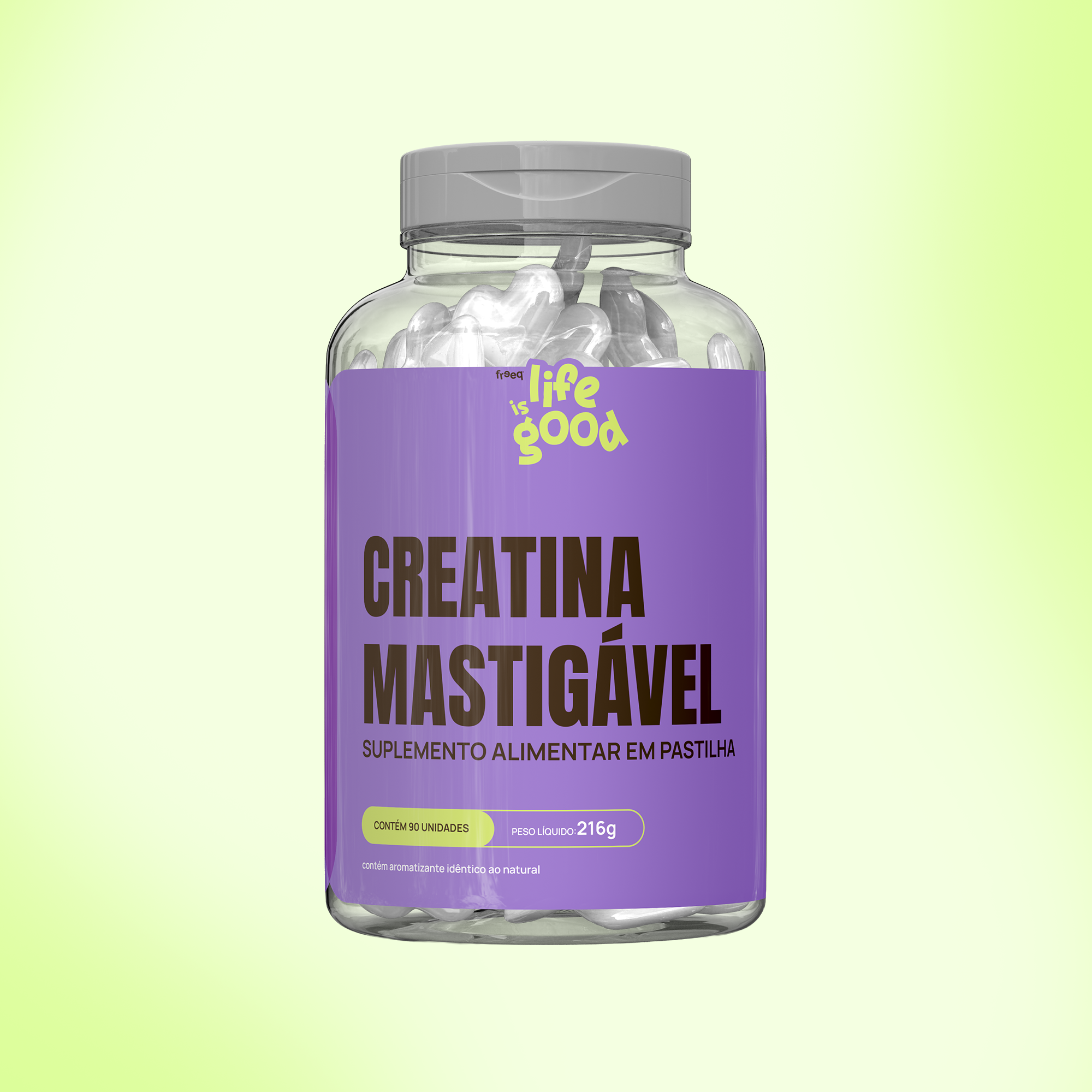 Creatina em Pastilhas - Life is Good (90 pastilhas)