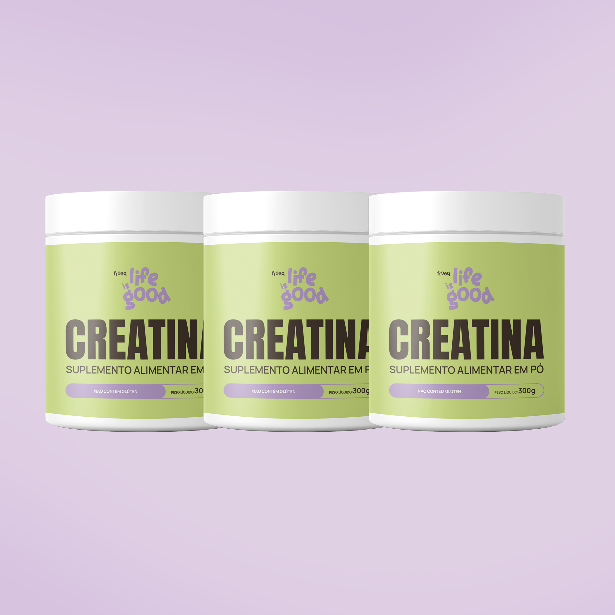 Creatina em Pó 300g - Life is Good