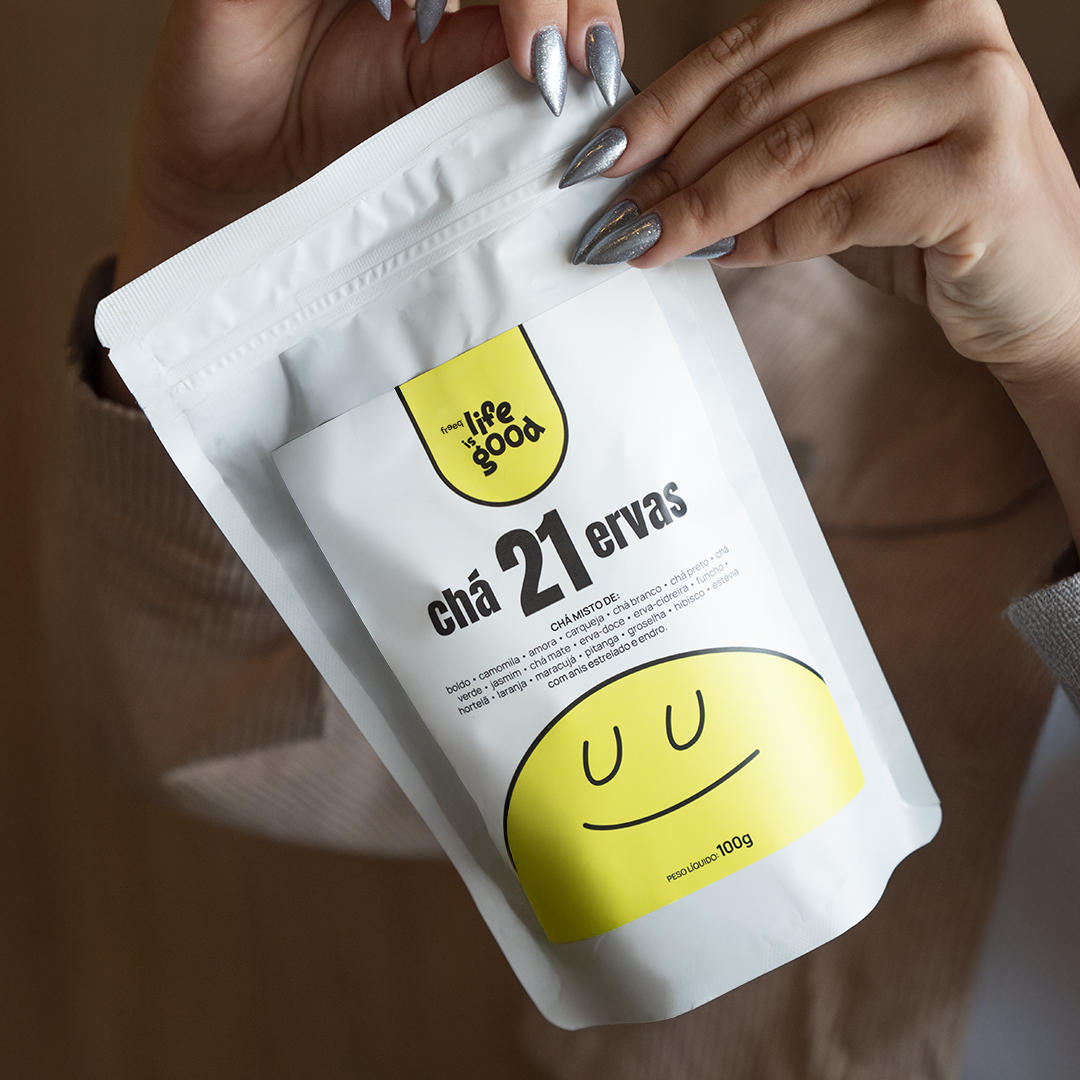 Chá 21 Ervas 100g - Life is Good