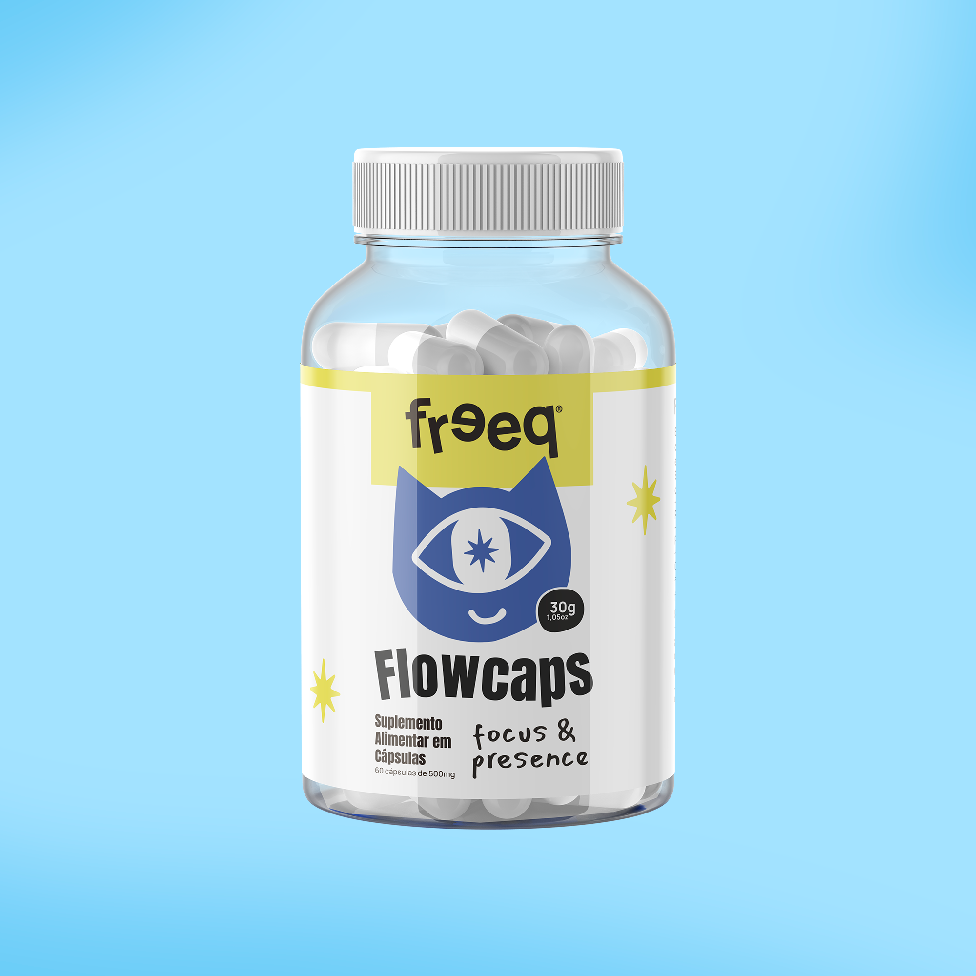Flowcaps® Focus & Presence (60 cápsulas)