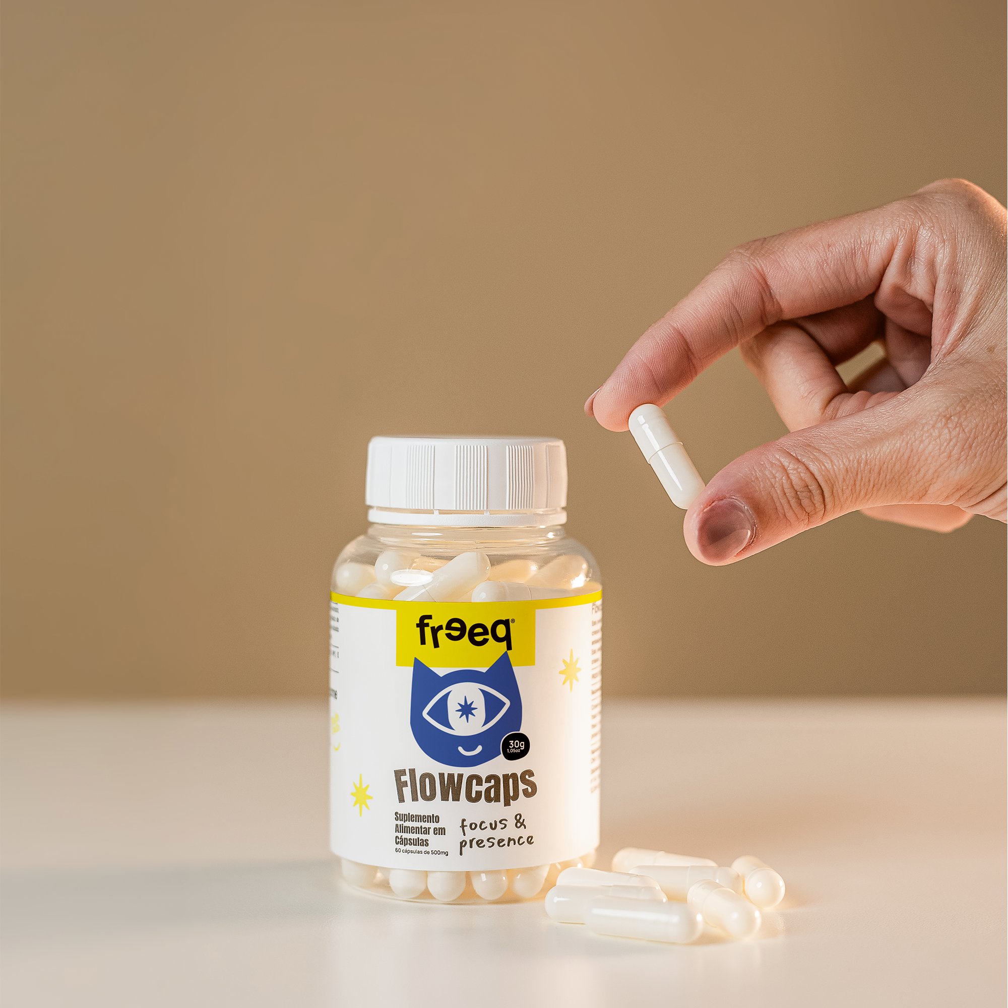 Flowcaps® Focus & Presence (60 cápsulas)