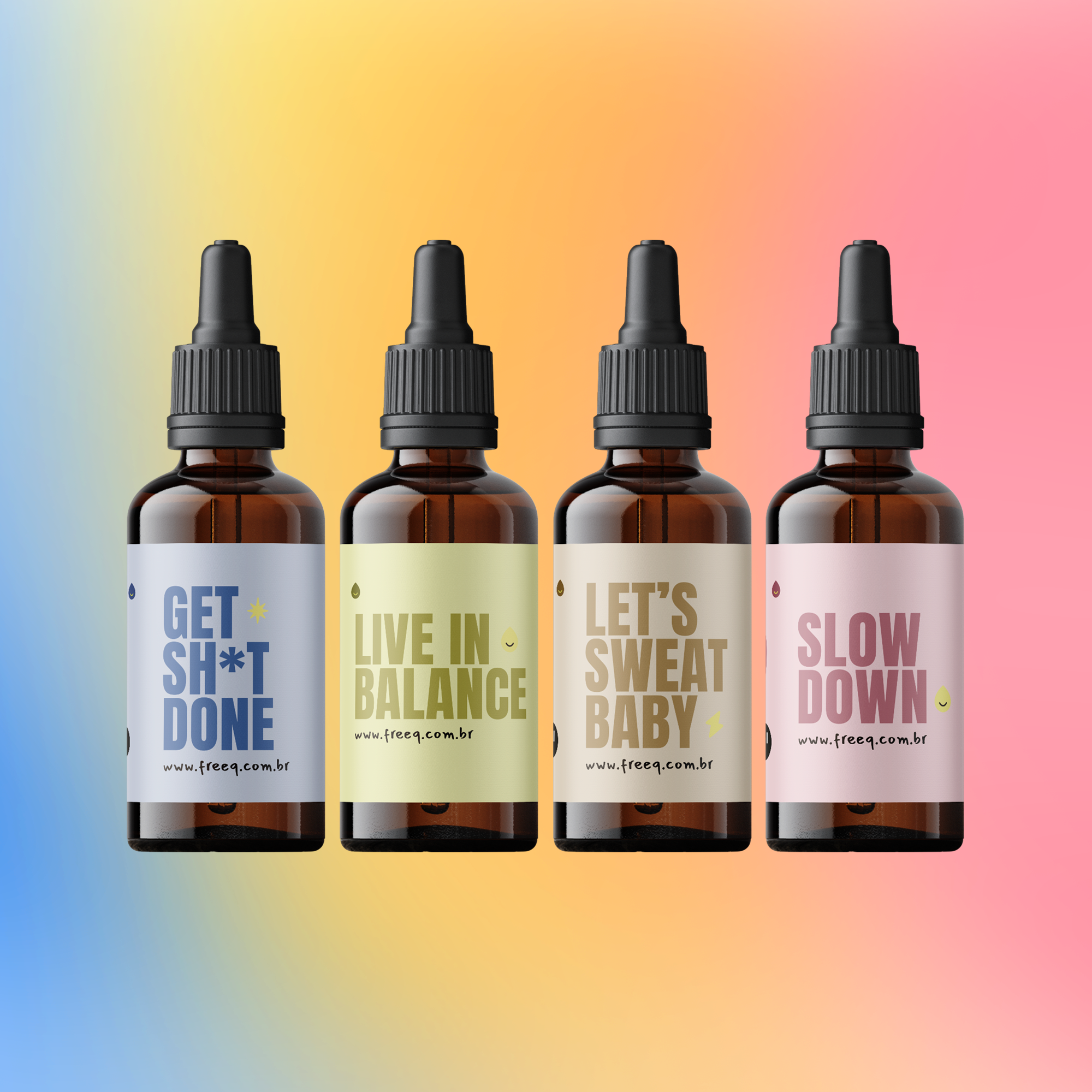 Power Routine (1 Focus + 1 Relax + 1 Energy + 1 Immunity)