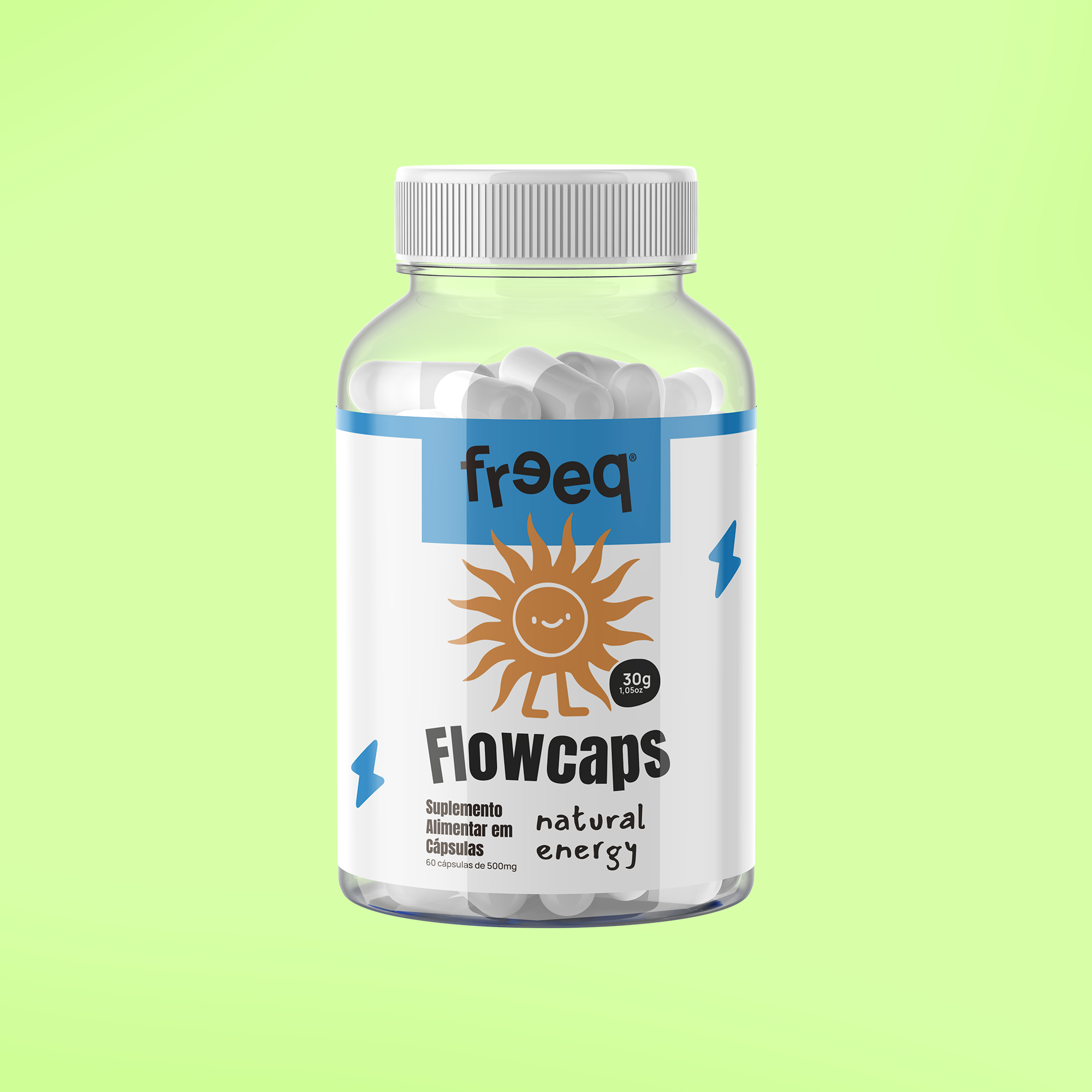 Flowcaps® Natural Energy (30 cápsulas)