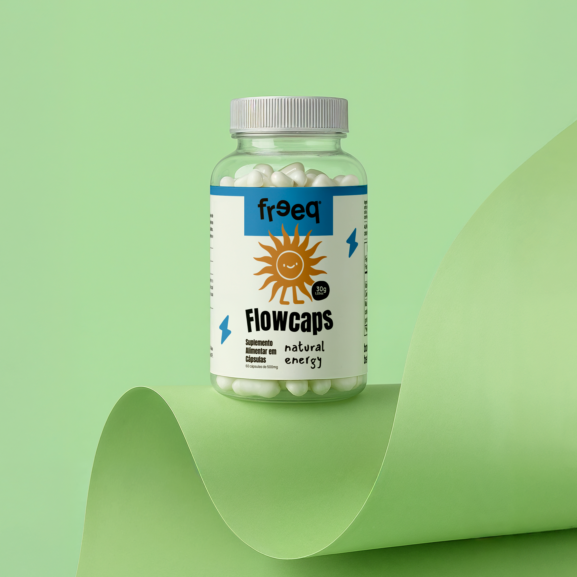 Flowcaps® Natural Energy (30 cápsulas)