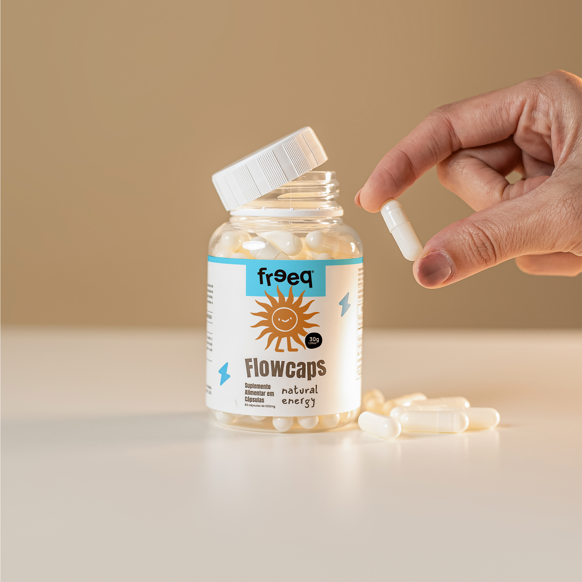 Flowcaps® Natural Energy (30 cápsulas)