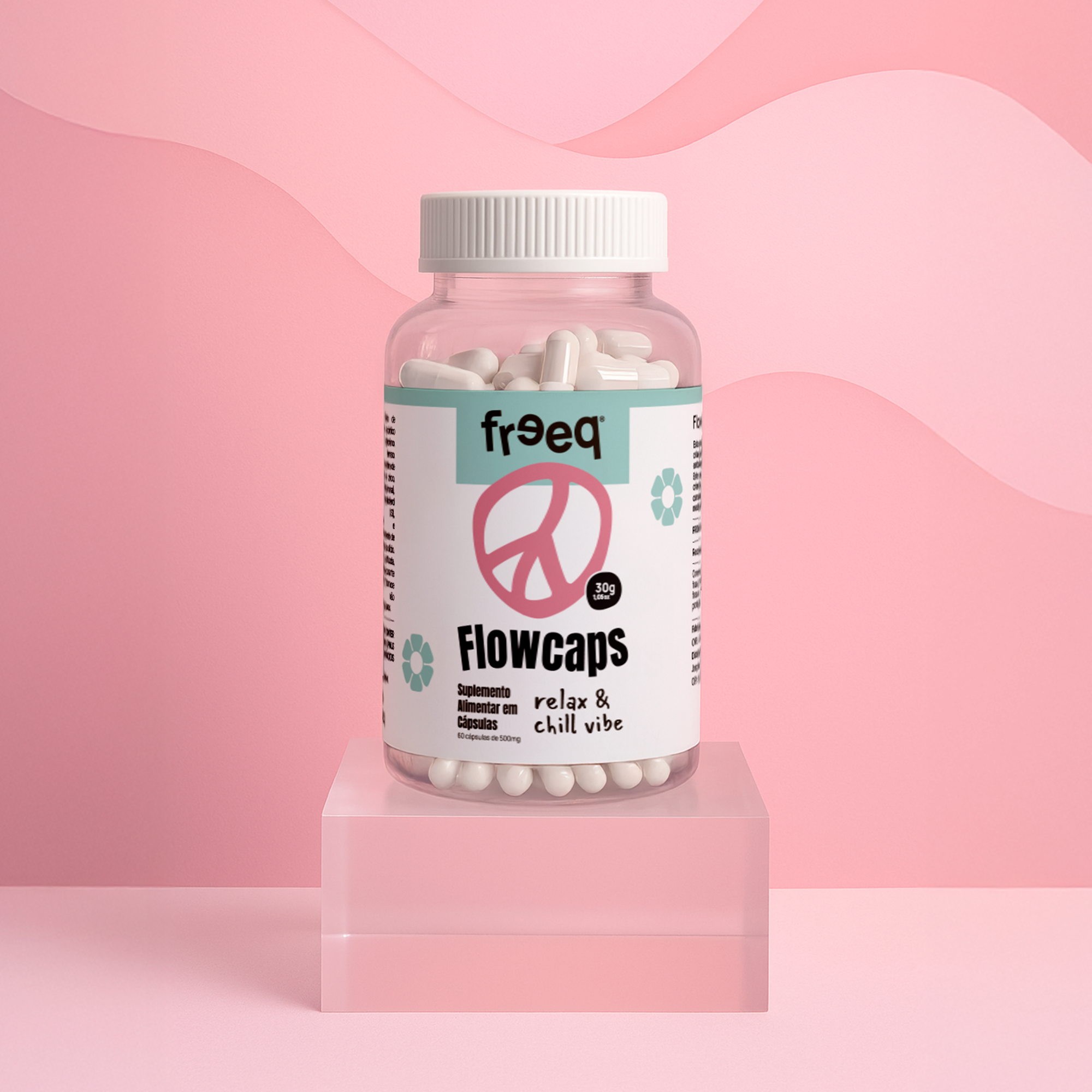 Flowcaps® Relax & Chill Vibe (60 cápsulas)