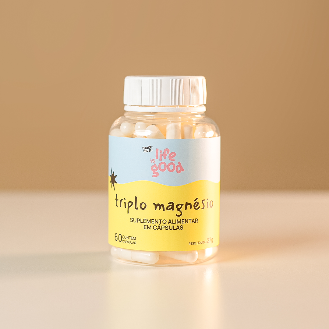 Triplo Magnésio - Life is Good (60 cápsulas)